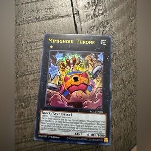 Mimighoul Throne Card Game